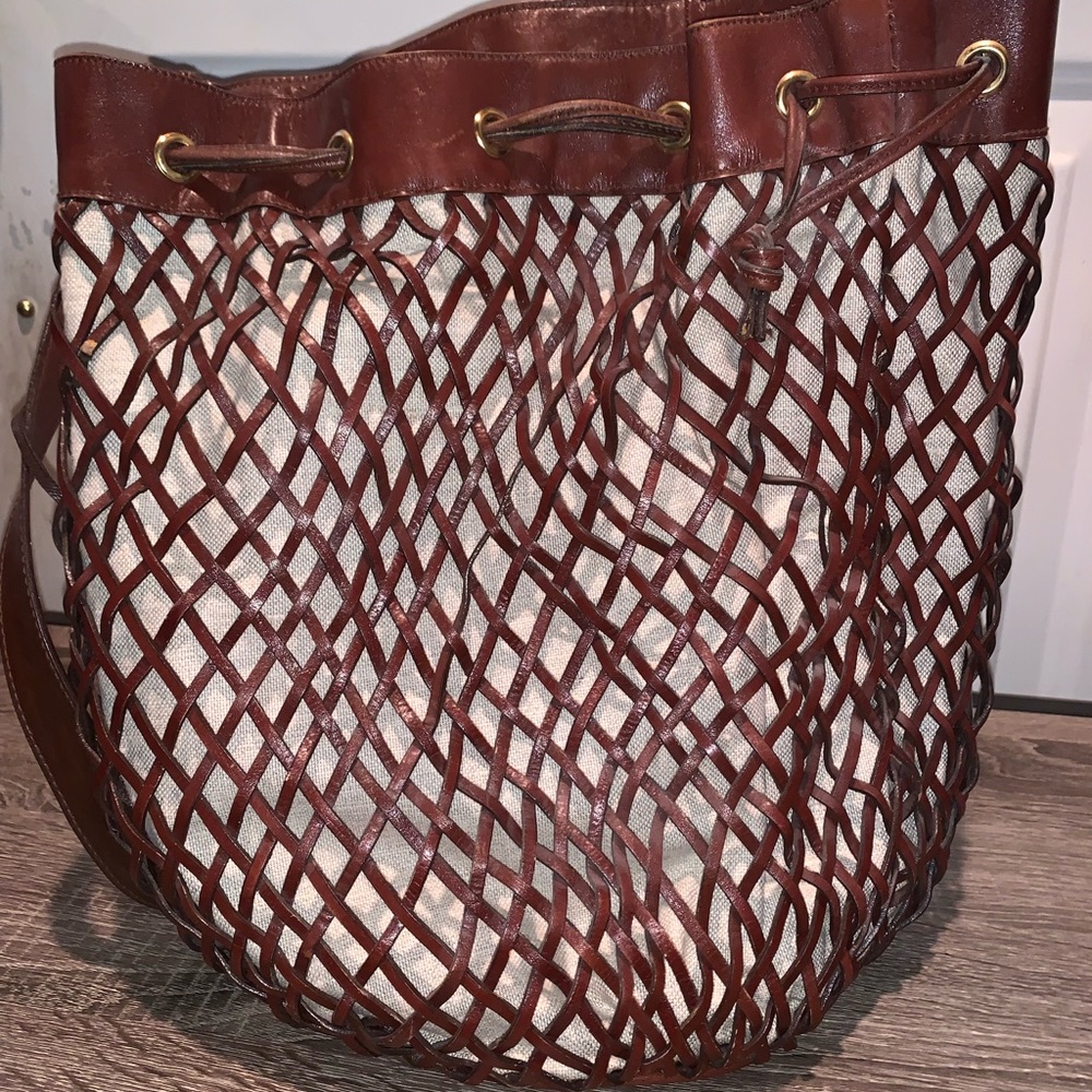 Bloomingdales Brown Handbag
